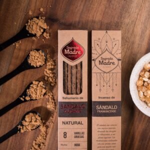 Sahumerio Olíbano y Sándalo Natural - Sagrada Madre
