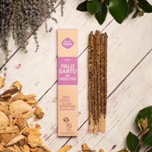 Sahumerio Palo Santo con Violetas - Sagrada Madre