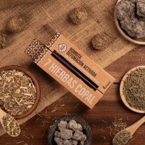 Bombita defumación activada 7 Hierbas y Copal-Plantas Sagradas X 4 Sagrada Madre