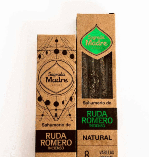 Sahumerio Ruda, Romero e Incienso - Sagrada Madre