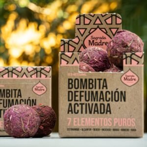 Bombita defumación activada 7 Elementos Puros Sagrada Madre