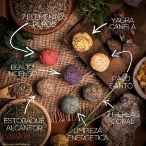 Bombita defumación activada 7 Chakras Sagrada Madre