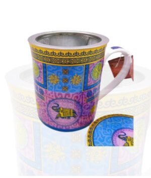 Mug con filtro Elefante Lila, 0,250 ml