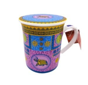 Mug con filtro Elefante Lila, 0,250 ml