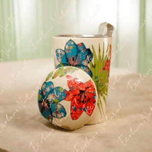 Taza rustic, porcelana 0,35 l. filtro y tapa