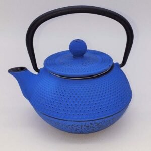 Tetera de Hierro Fundido Azul