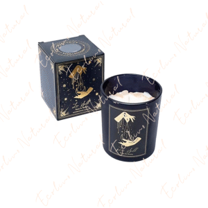 Vela Manifestation Love Spell en vidrio