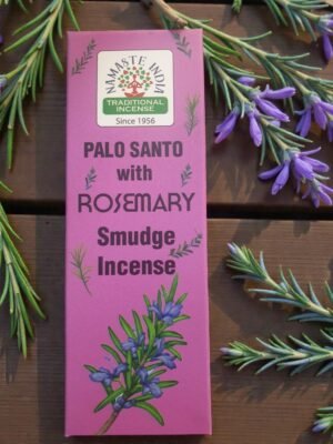 incienso-romero-namaste-india-caja Incienso Natural Palo Santo con Romero Namaste India