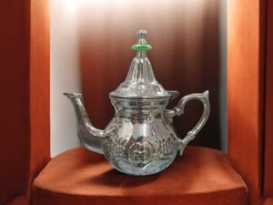Tetera árabe de 0,600 litros para té e infusiones, diseño tradicional oriental, tetera decorativa para ritual del té