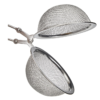 Pinza bola de té 6,5 cm Ibili de acero inoxidable para infusión de té a granel.