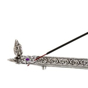 Soporte Incienso Metal Buda | Porta Incienso Decorativo Espiritual