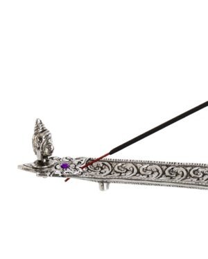 Soporte Incienso Metal Buda | Porta Incienso Decorativo Espiritual