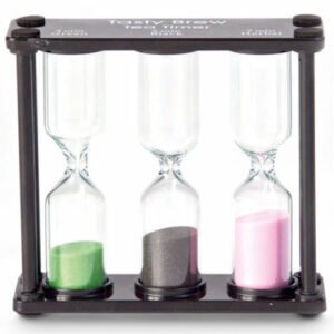 reloj-de-arena Cucharita medidora para té de acero inoxidable 12,5 cm para dosificar té a granel por taza.